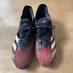 adidas Predator サッカーシューズ ブラック ピンク - メルカリ