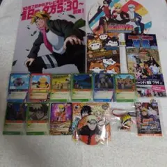 NARUTO　コレクション缶バッジ　うずまきナルト　原作　クリアファイル　セット