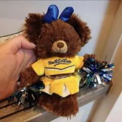 レア　ディズニー　ユニベアシティ プリン チアガール マスコット　ストラップ