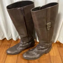 【DO!FAMILY】ブラウン 本皮　ブーツ※靴屋さんで裏張り済