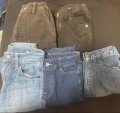 美品　キッズ　パンツ　セット　110 ジーパン
