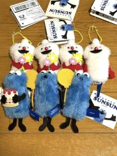 パペットスンスン マスコット 8点 まとめ売り プライズ Birthday