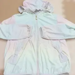 エニィファム　130 パステルカラー フード付きパーカー