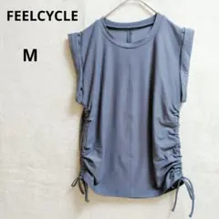 フィールサイクル　サイドドロストタンクトップ　M　ストレッチ