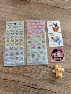 ポケモンシール　ふわふわドールパモット