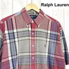 Ralph Lauren ラルフローレン チェック柄 半袖シャツ