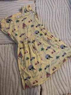 GAP 半袖ワンピース 4歳用 イエロー
