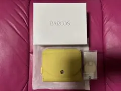 ★基本土日祝発送★ BARCOS バルコス 蛇腹式財布 イエロー