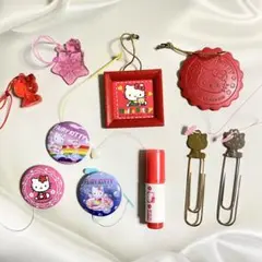 サンリオ◎プレミアムマスコット◎キティちゃんセット◎おまけ付き