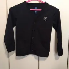 ブラック カーディガン サイズ120