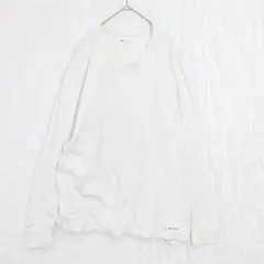 チャンピオン ロンT 長袖 オフホワイト ストリート オーバーサイズ XLのサムネイル