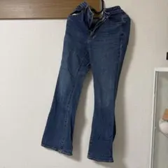 ダークブルーフレアデニム Mサイズ