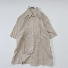 Burberry シャドーホース柄　ピンタック　シャツ　ブラウスのサムネイル