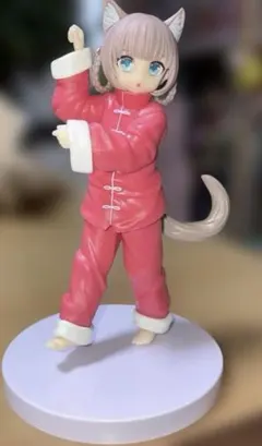 「うちのねこが女の子でかわいい」フィギュア「Palette ニャンフーきなこ」