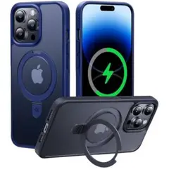 CASEKOO iPhone 12Promax用 ブルー