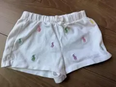 ラルフローレン　カラフルロゴショートパンツ　90cmのサムネイル