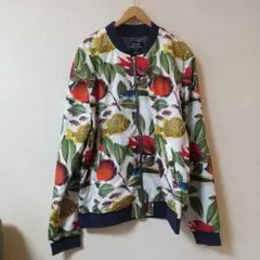 Bershka 総柄 ブルゾン ベルシュカ 水槽 魚 熱帯魚 デザイン