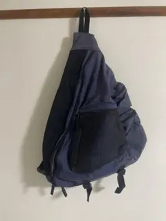90s OLD GAP ネイビー ショルダーバッグ Y2K テック系