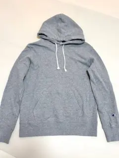 Champion グレー フード付きパーカー Lサイズ