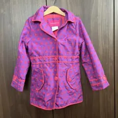 美品　LONDON FOG ハート模様ジャケット　6x 110サイズ相当