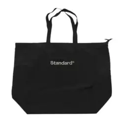 スタンダードプロダクツ　コンパクトバッグファスナー付 ブラック