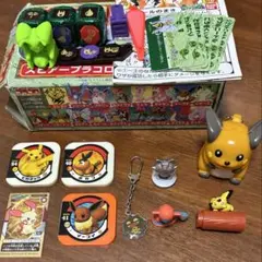 新品　未開封　ポケモン　プラコロ　41個セット　波乗りピカチュウ　図鑑ケース② 新品 未開封 ポケモン プラコロ 41個セット 波乗りピカチュウ