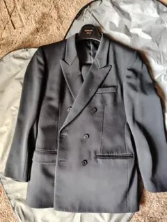 ダーバン　礼服　ブラックフォーマル ダブルブレストスーツ
