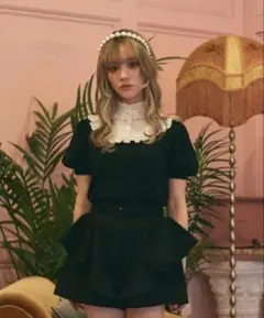 ficklebebe レイヤードフリルニット