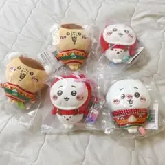 ちいかわ　セブンイレブン　一番くじ　E賞　D賞セット　ぬいぐるみキーホルダー