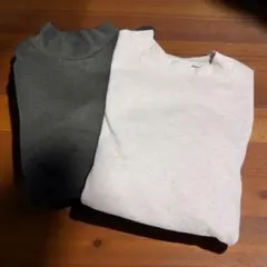 UNIQLO 4XL 長袖カットソー 2枚セット