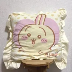 しまむらちいかわ背当てフリルクッションうさぎのサムネイル