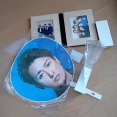 嵐　うちわとフォトアルバムセット　ライト