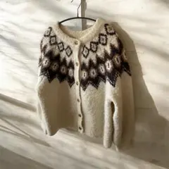 UNITED ARROWS ノルディック ジャガード カーディガン - メルカリ