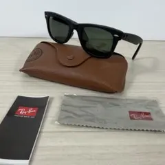 極美品 レイバン WAYFARER RB2140A サングラス レザーケース付き