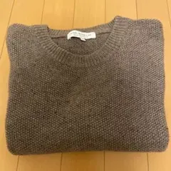 A DAY IN THE LIFE ブラウンニット Mサイズ