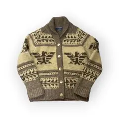 90s 超激レアPOLO SPORT カウチン　カーディガンのサムネイル