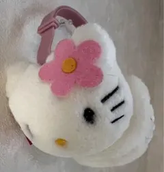 ハローキティ 耳あて フワフワ