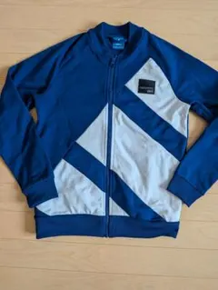 adidas ジッパー付きジャケット 152cm 青