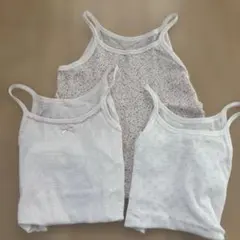 西松屋　肌着　95cm メッシュ　キャミソール 3枚セット