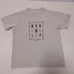 mont-bell 昆虫プリント Tシャツ ベージュ