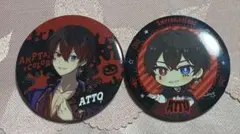 アンプタックカラーズ　あっとくん　缶バッチ