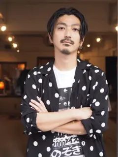 WACKO MARIA ドット柄 長袖シャツ レーヨン Mのサムネイル