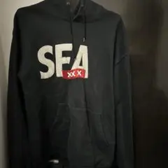 WIND AND SEA GOD SELECTION XXX ブラックパーカー