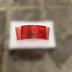 CHANEL シャネル ブレスレット クリア レッド ロゴ