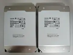 東芝 3.5インチ内蔵HDD 16TB (MN08ACA16T) 2台セット