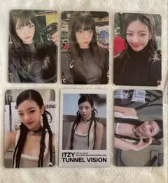 ITZY リア トレカ まとめ売り TUNNEL VISION ステッカー付き