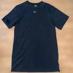 新品未着用匿名ナイキNIKEロゴ入Tシャツワンピチュニック黒ブラックのサムネイル