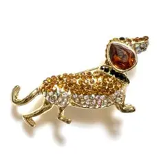 ダックスのブローチ3