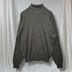 ZEALZIP タートルネック M 無地 ウール混 大人シンプル 秋冬ニット