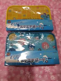Free! タイトーくじ スクエアポーチ ２点セット